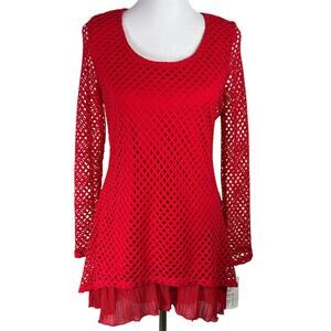 Frank Lyman Design Tunic Top, Size 10, NWT, Y2K